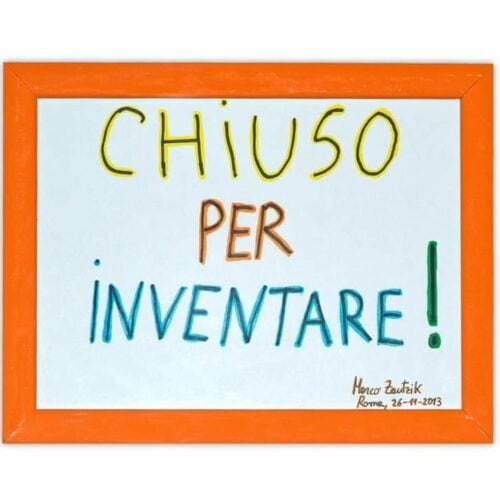 CHIUSO PER INVENTARE - Serie Lav'oro