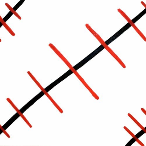 DINAMISMO IN ROSSO E NERO - serie Quadri lineari n.6