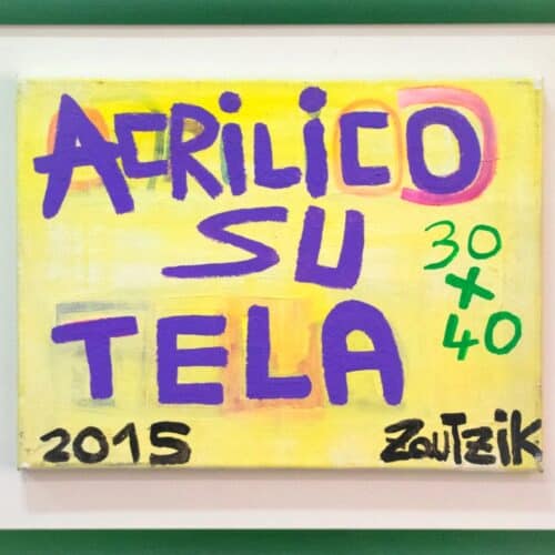 ACRILICO SU TELA - Serie Olio su tela e i suoi amici