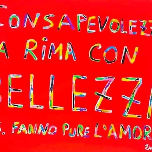CONSAPEVOLEZZA FA RIMA CON BELLEZZA - Serie Fanno rima e l'amore